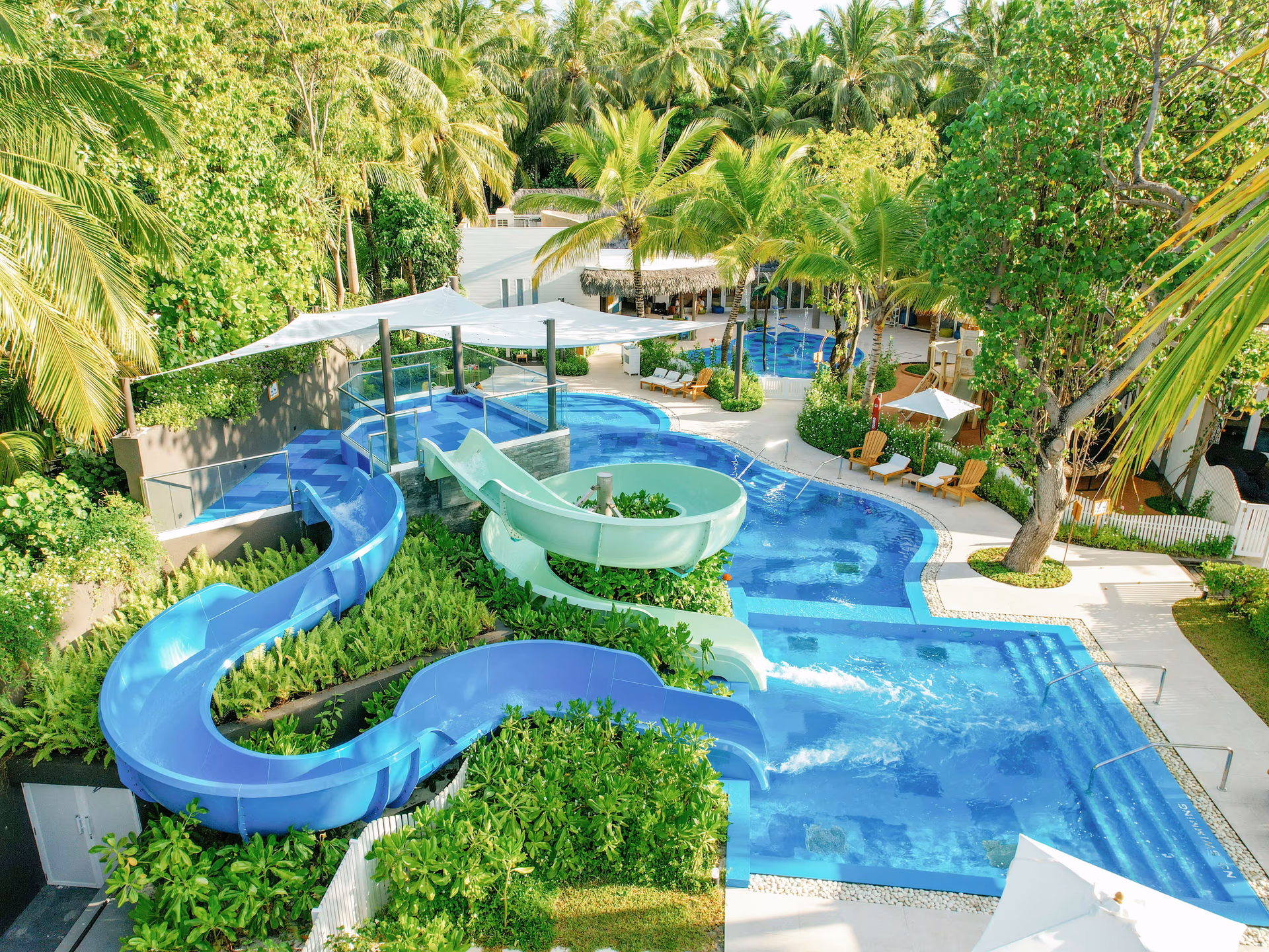 Kids club aux Maldives