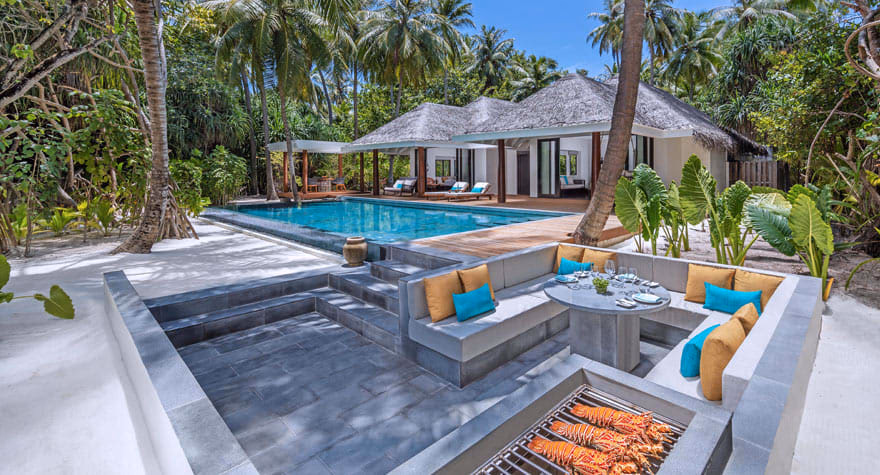 Two Bedroom Family Beach Pool Villa