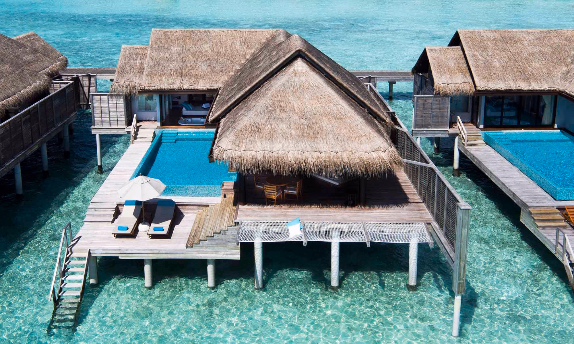 Over Water Pool Villa