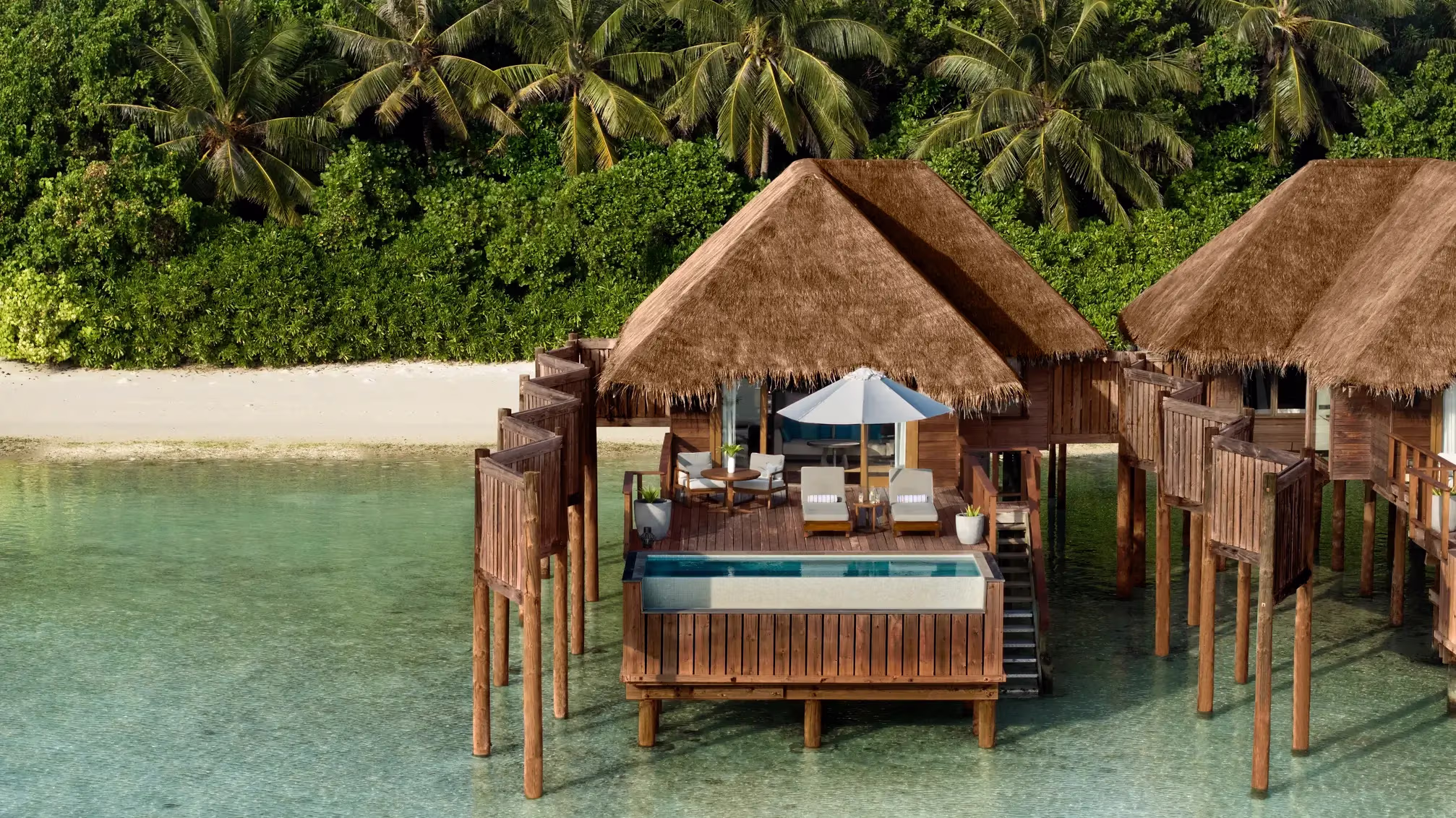 Sunset Water Villa with Pool