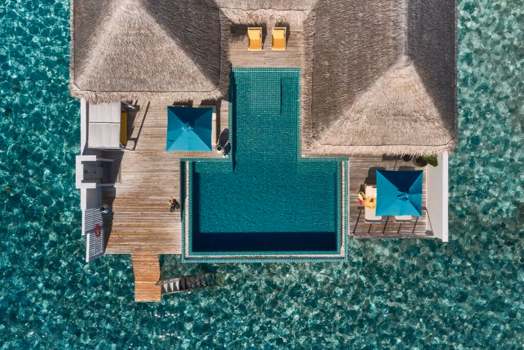 Two Bedroom Water Villa with Pool