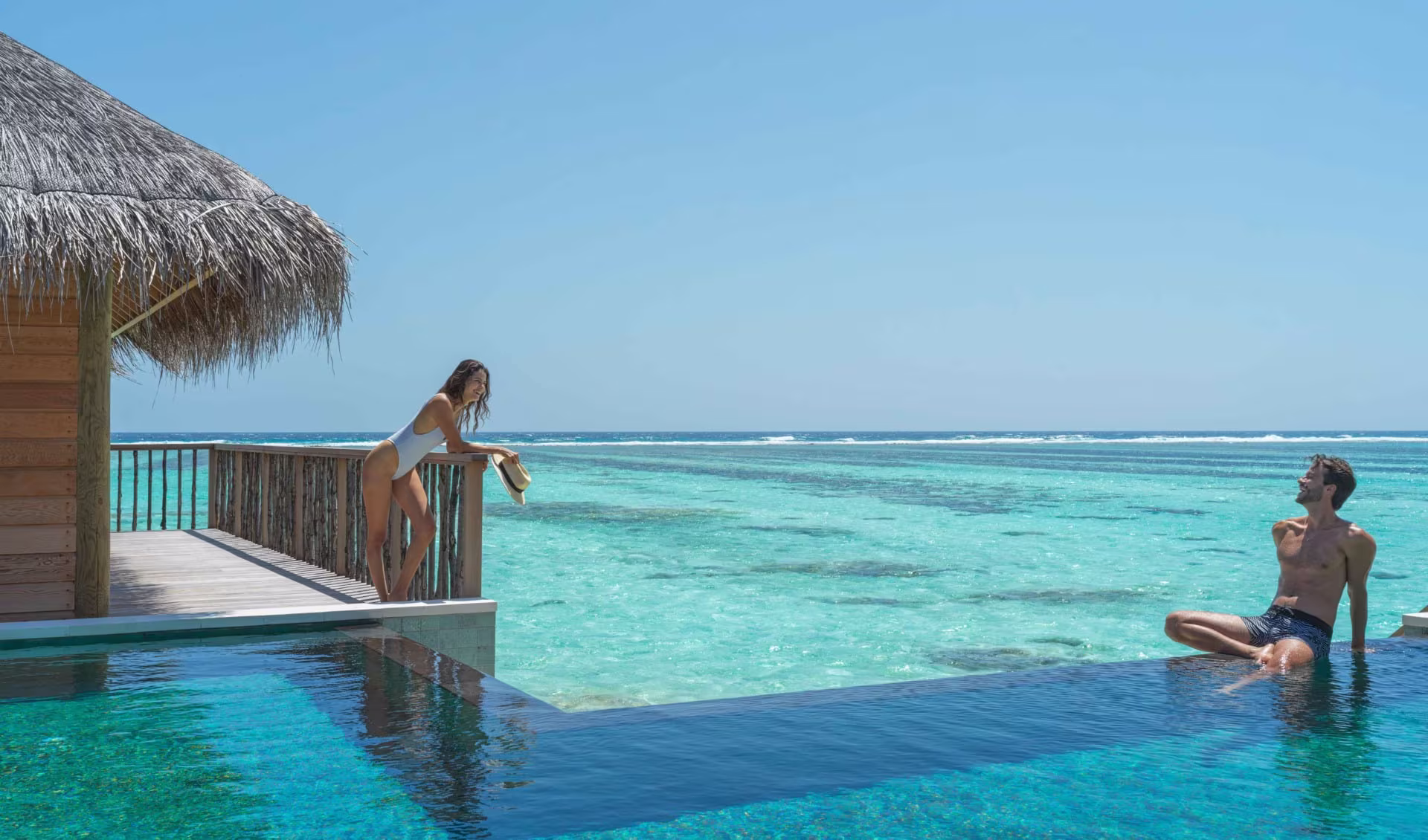 Family Overwater Villa with Pool