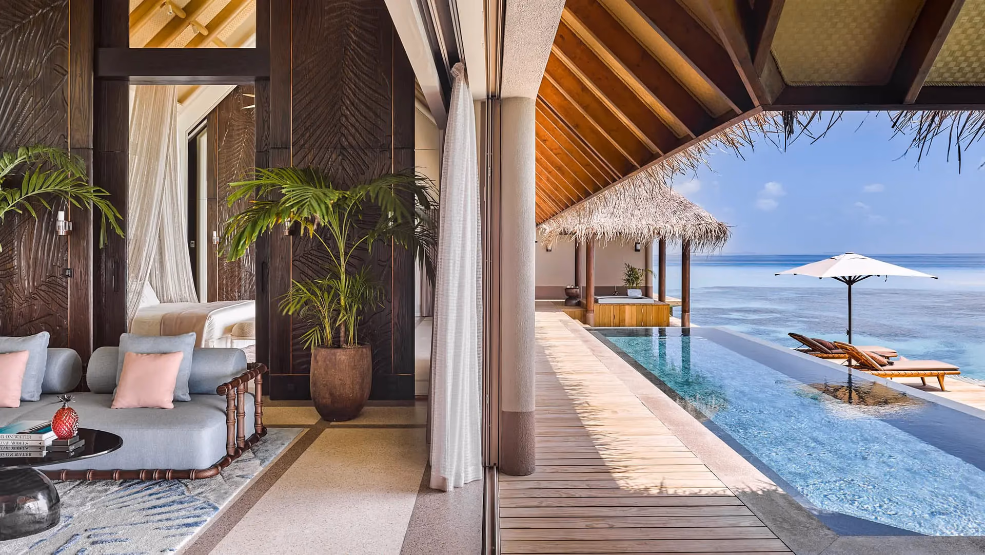 Three Bedroom Ocean Residence with Two Pools