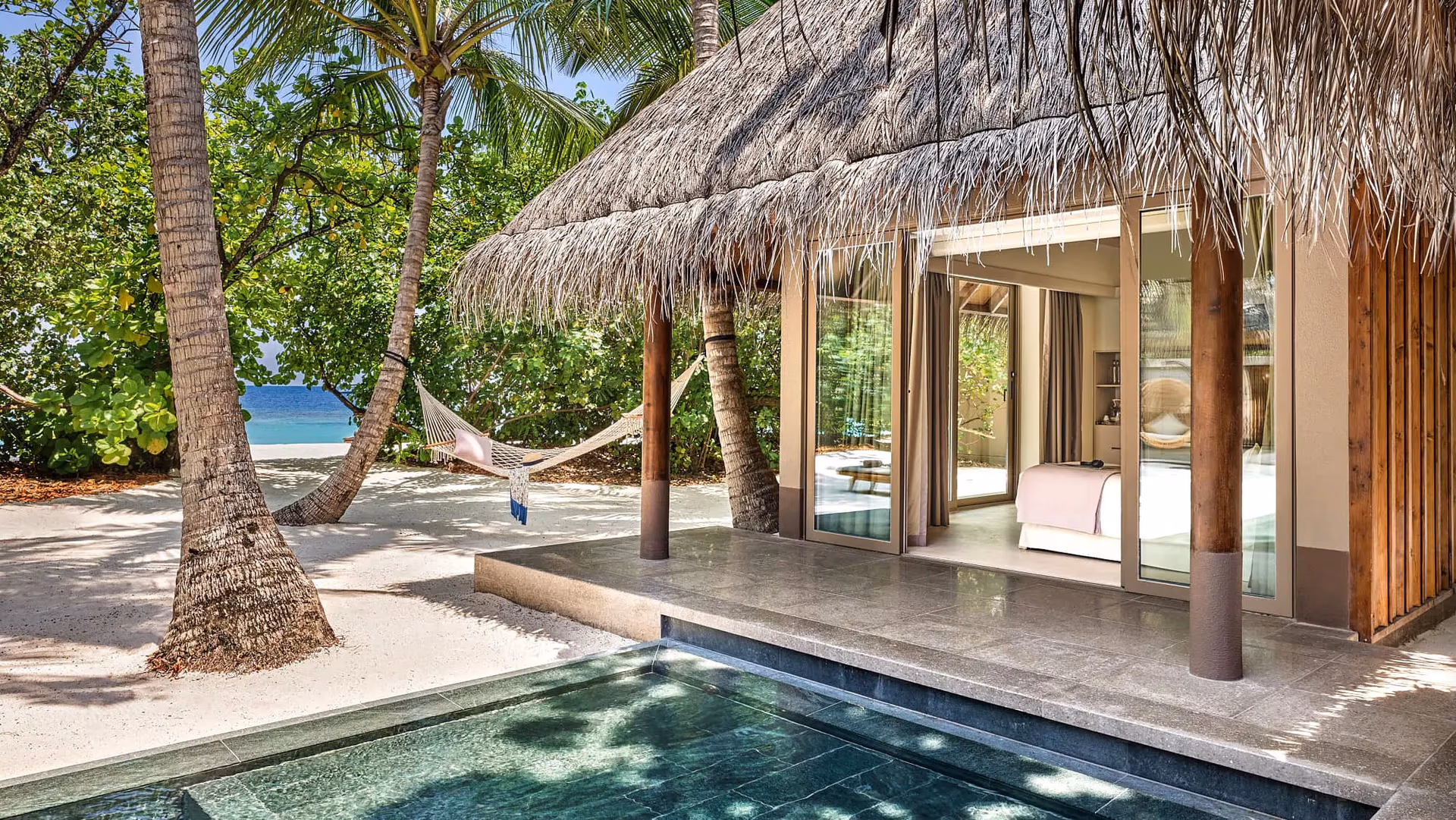 Two Bedroom Family Beach Villa with Two Pools