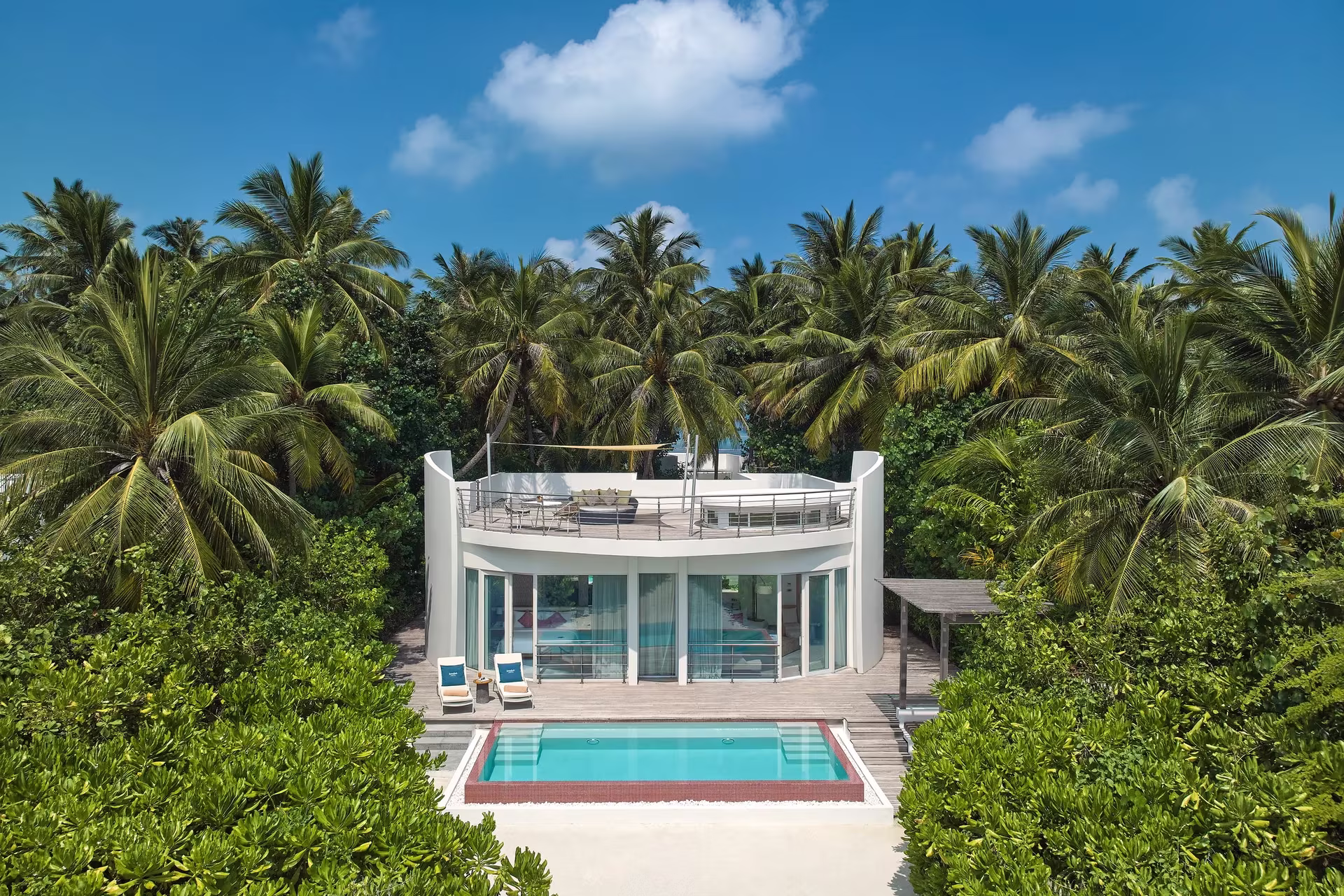 Beach Villa with Pool