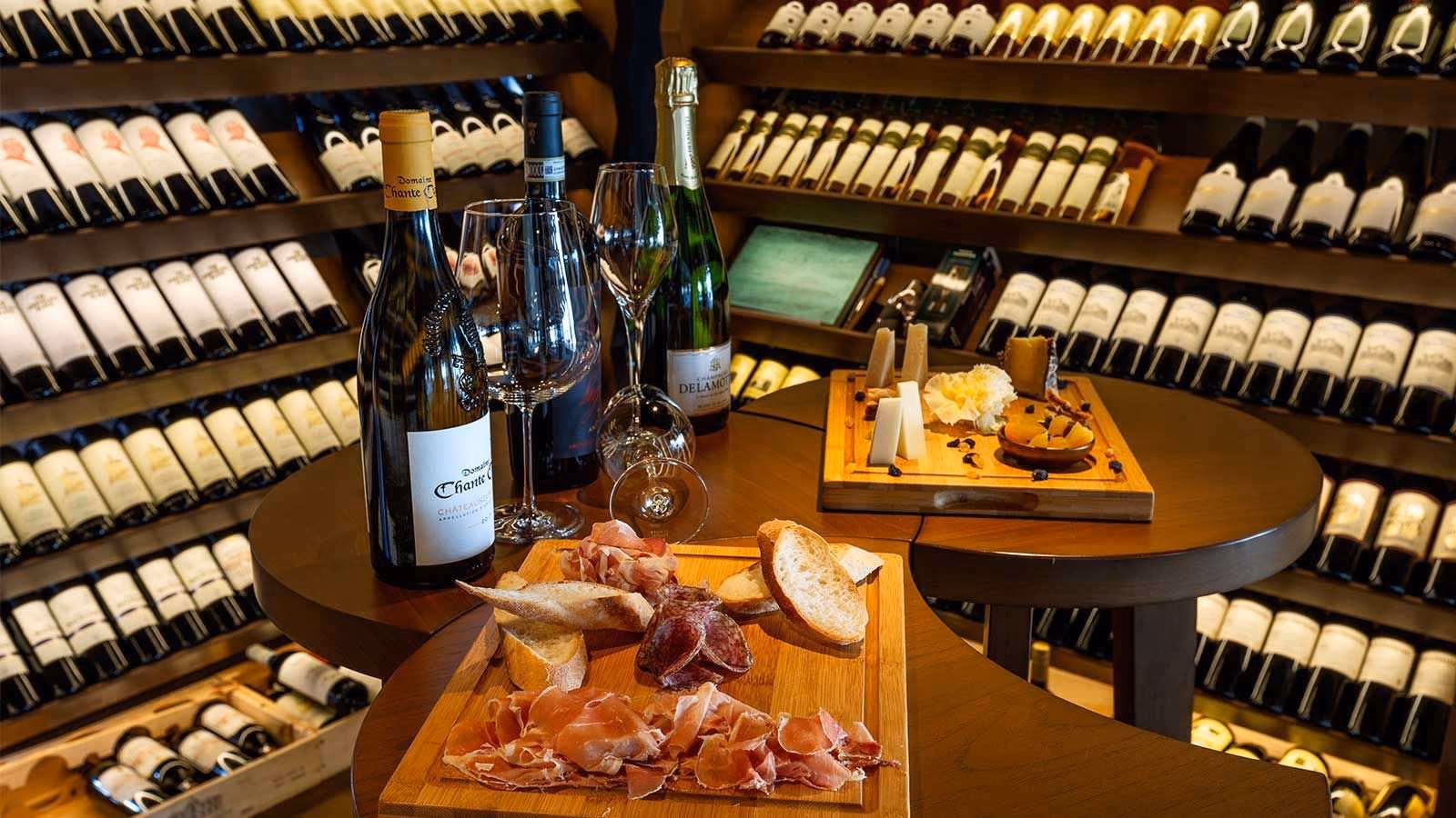 Wine Cellar & Cheese Room