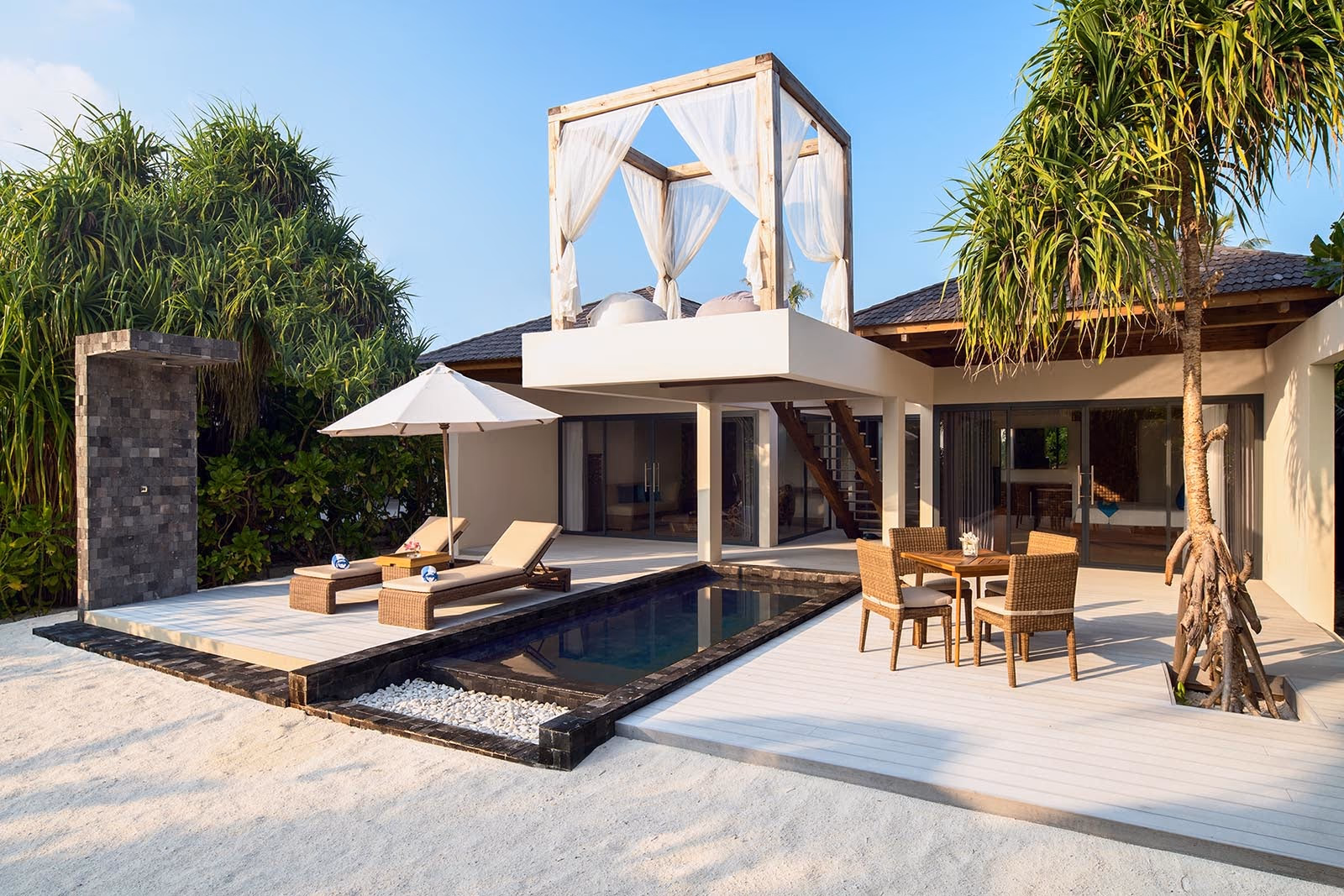 Beach Pool Suite Sunset