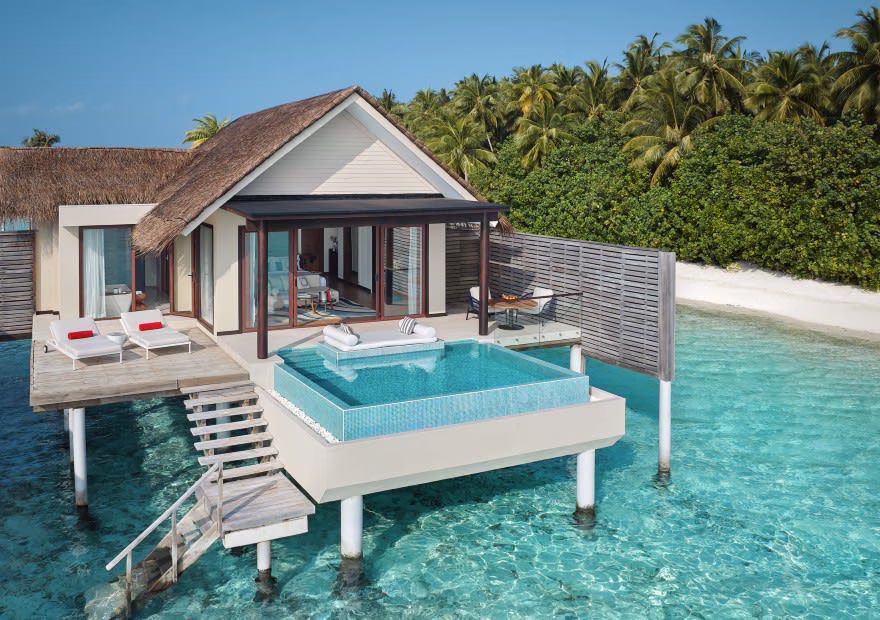 Over Water Pool Villa