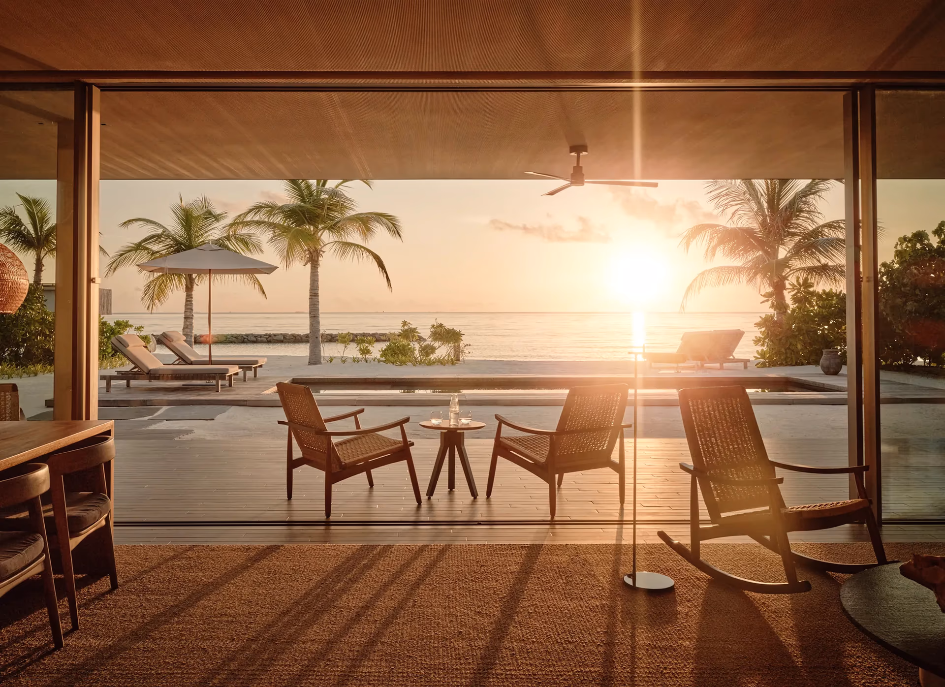 Two Bedroom Sunset Beach Pool Villa