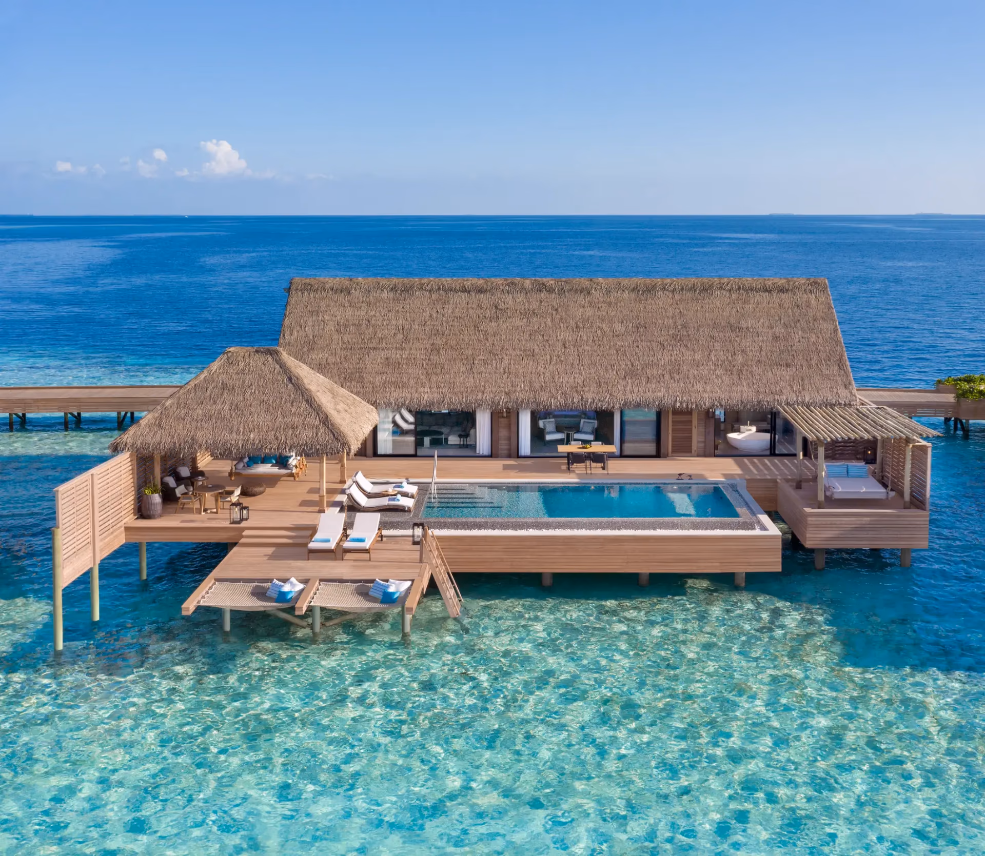 Overwater Villa with Pool