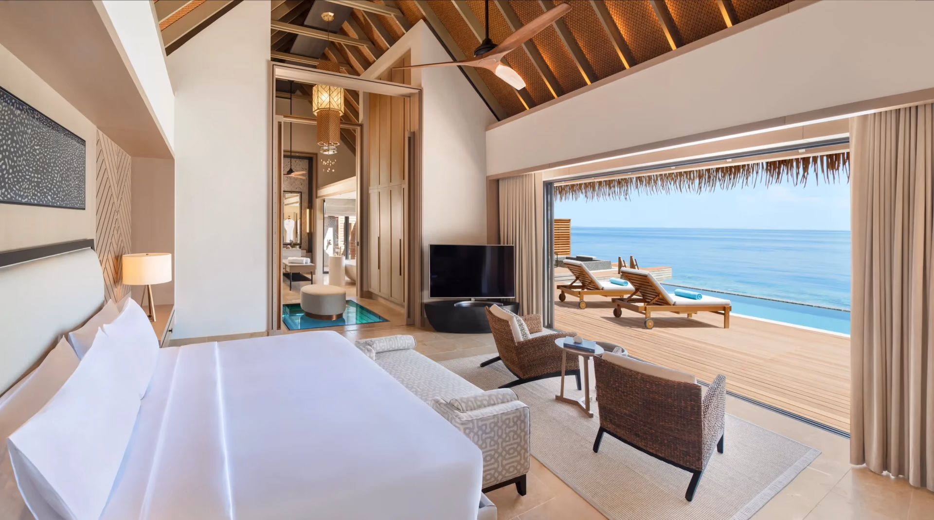 Two Bedroom Overwater Villa with Pool