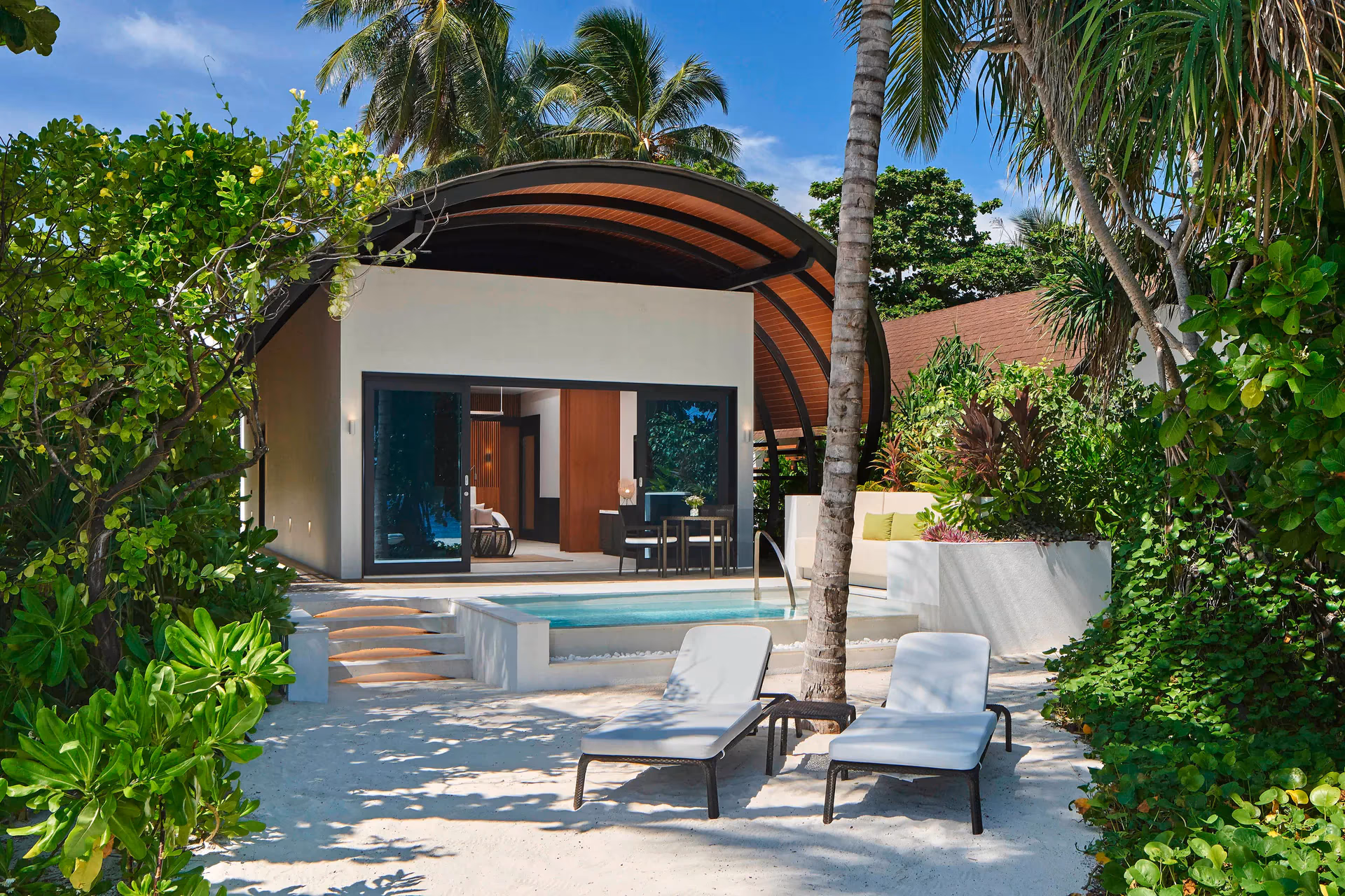 Beach Villa with Pool
